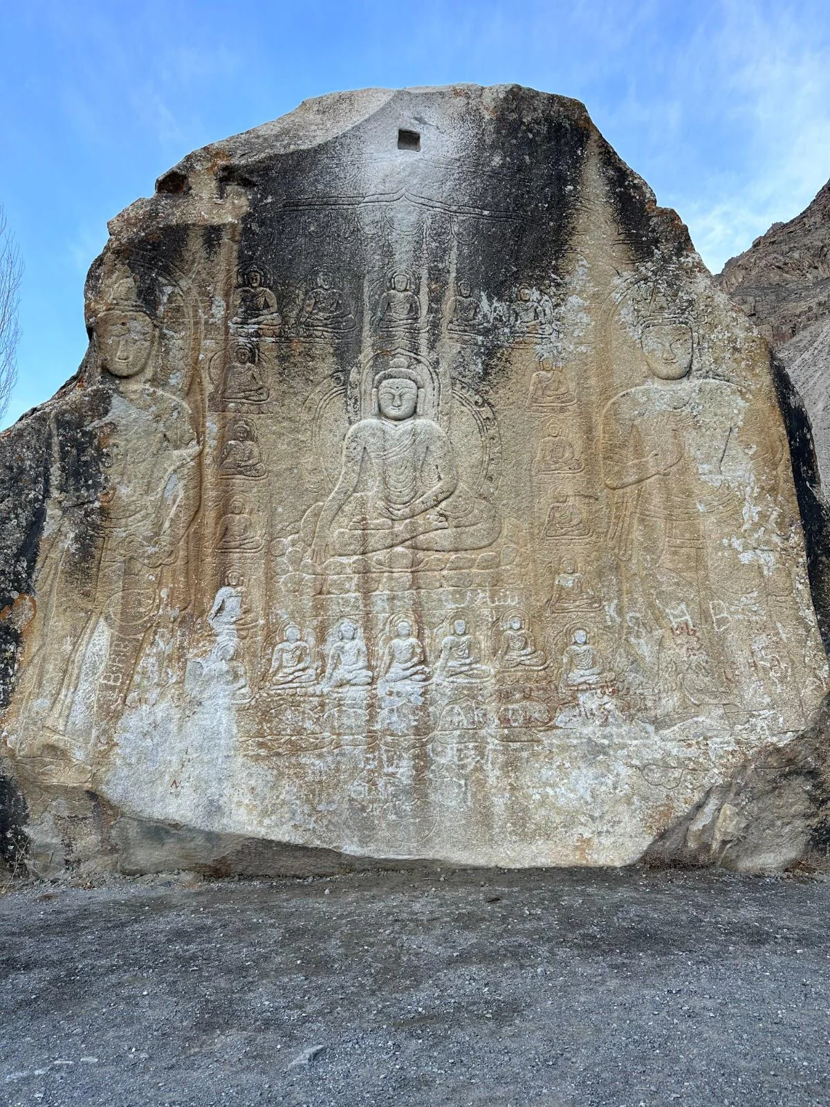 Manthal Buddha Rock Skardu